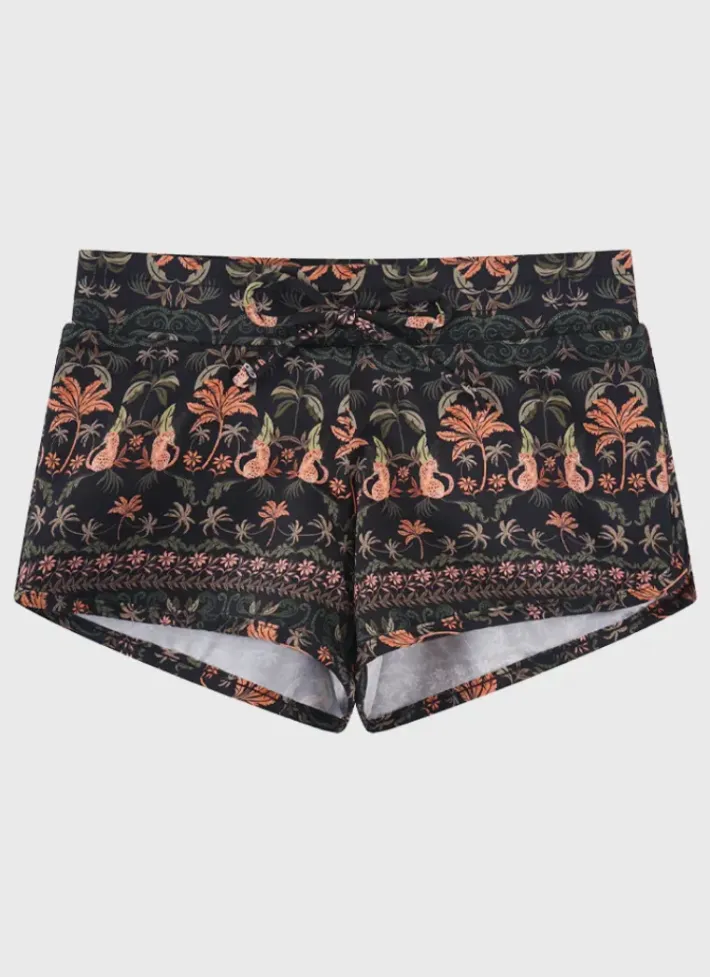 Kids Aqua Blu Lycra Boardshorts