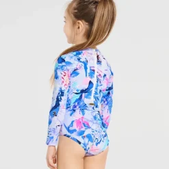 Kids Aqua Blu Long Sleeve One Piece (SAMPLE)
