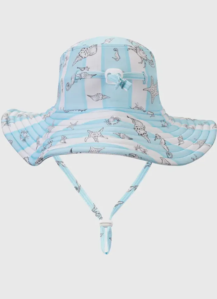 Kids/BOY Aqua Blu Sun Hat