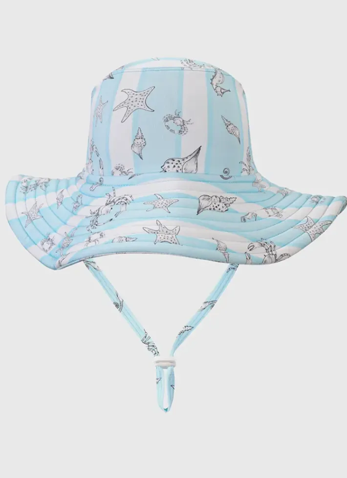 Kids/BOY Aqua Blu Sun Hat