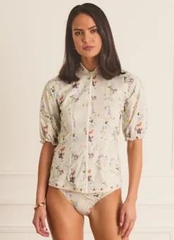 Women Aqua Blu Jillian Rash Guard