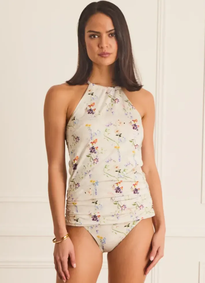 Women Aqua Blu Lawley Tankini
