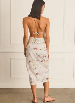 Women Aqua Blu Pareo