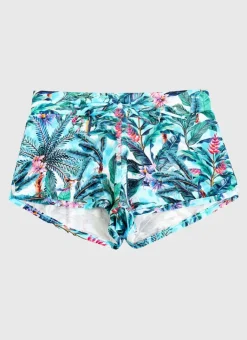 Kids Aqua Blu Lycra Boardshorts