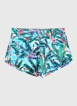 Kids Aqua Blu Lycra Boardshorts