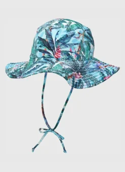 Kids Aqua Blu Lycra Hat