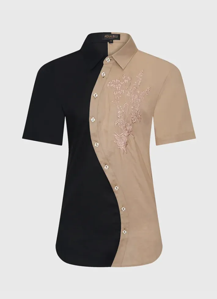 Women Aqua Blu Liam Shirt