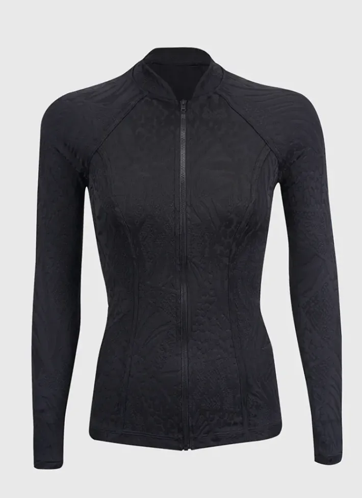 Women Aqua Blu Lyla Rash Guard (SAMPLE)