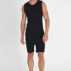 Women Aqua Blu Noir Shorts