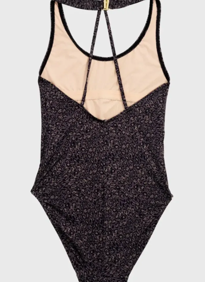 Kids Aqua Blu Cross Back One Piece
