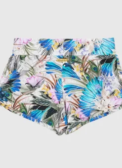 Kids Aqua Blu Lycra Boardshorts