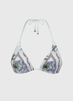 Women Aqua Blu Aurora Triangle