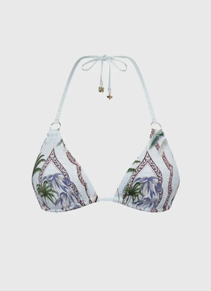 Women Aqua Blu Aurora Triangle