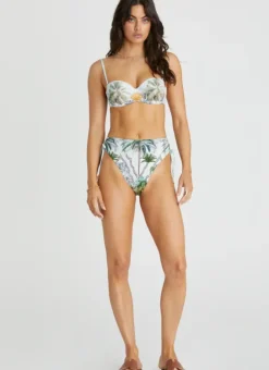 Women Aqua Blu Emery High Waist Pant