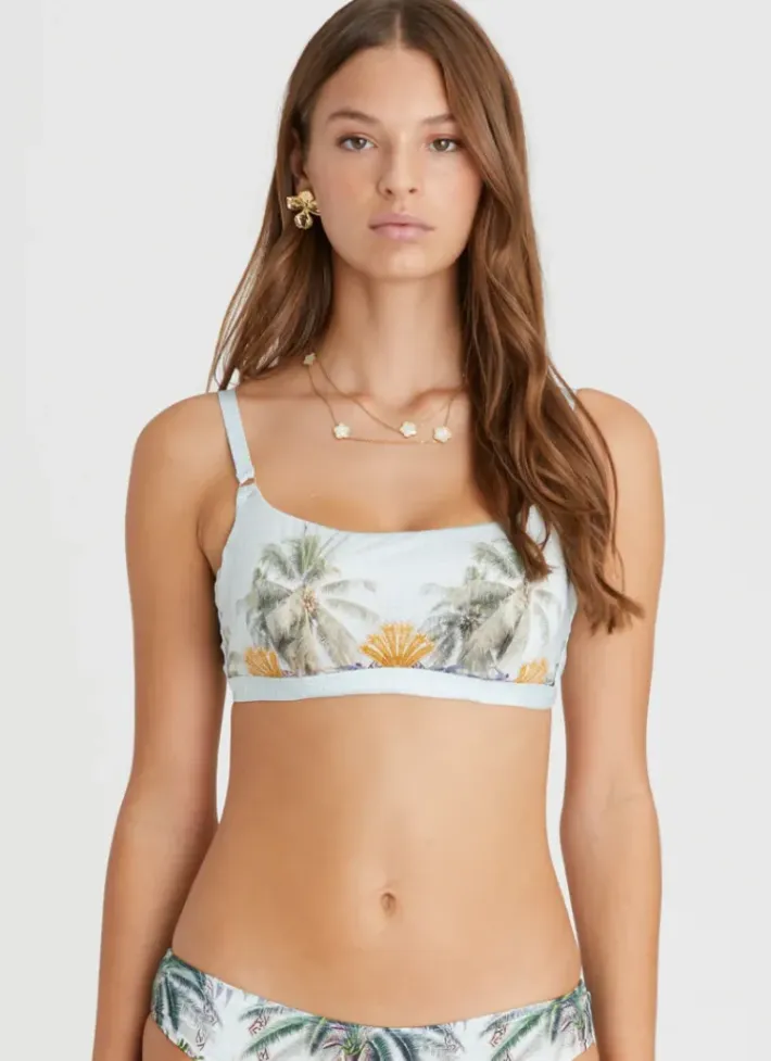 Women Aqua Blu Iris D/DD Cup Top