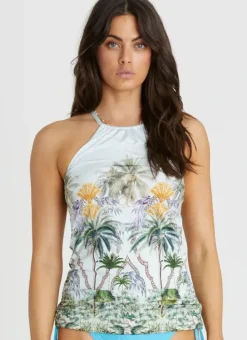 Women Aqua Blu Lawley Tankini