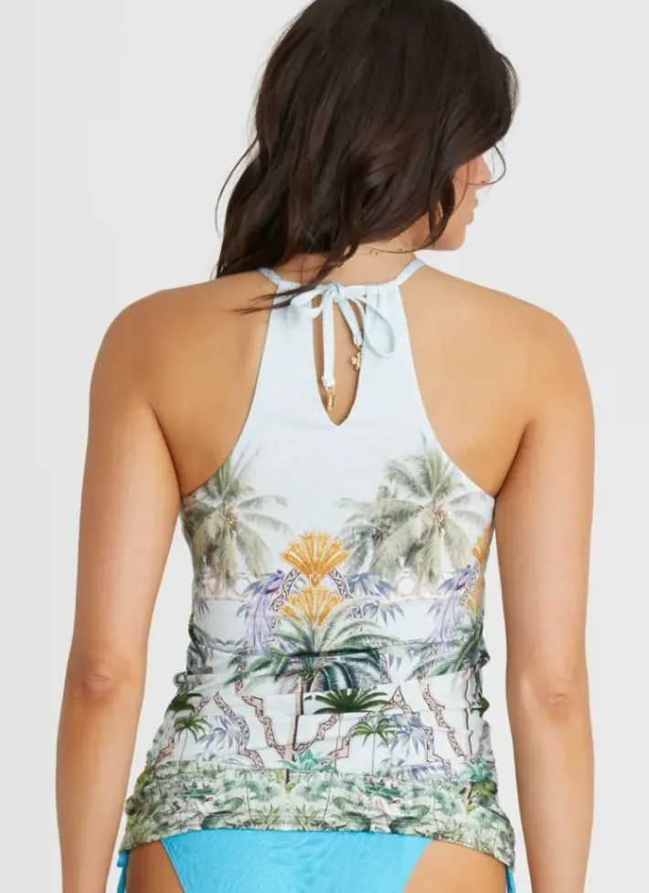 Women Aqua Blu Lawley Tankini