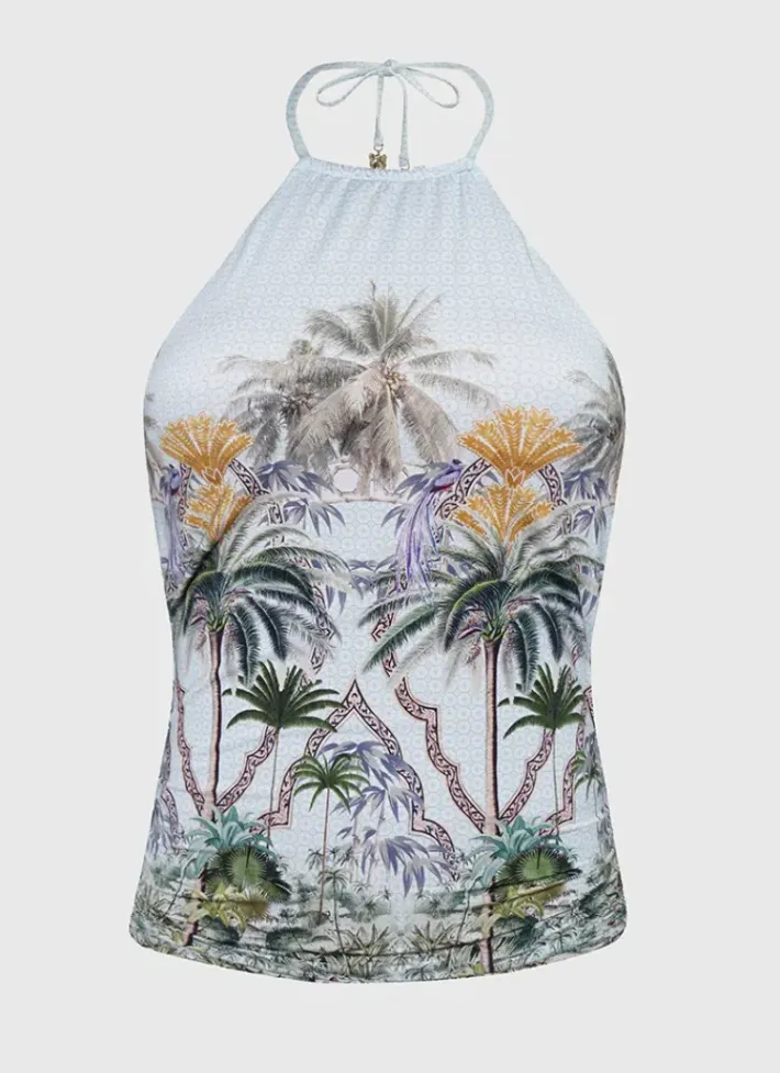 Women Aqua Blu Lawley Tankini