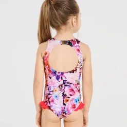Kids Aqua Blu Frill One Piece (SAMPLE)