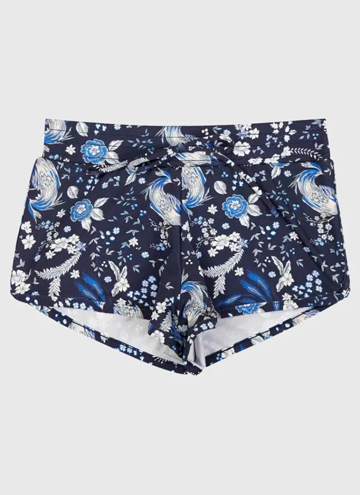 Kids Aqua Blu Lycra Boardshorts