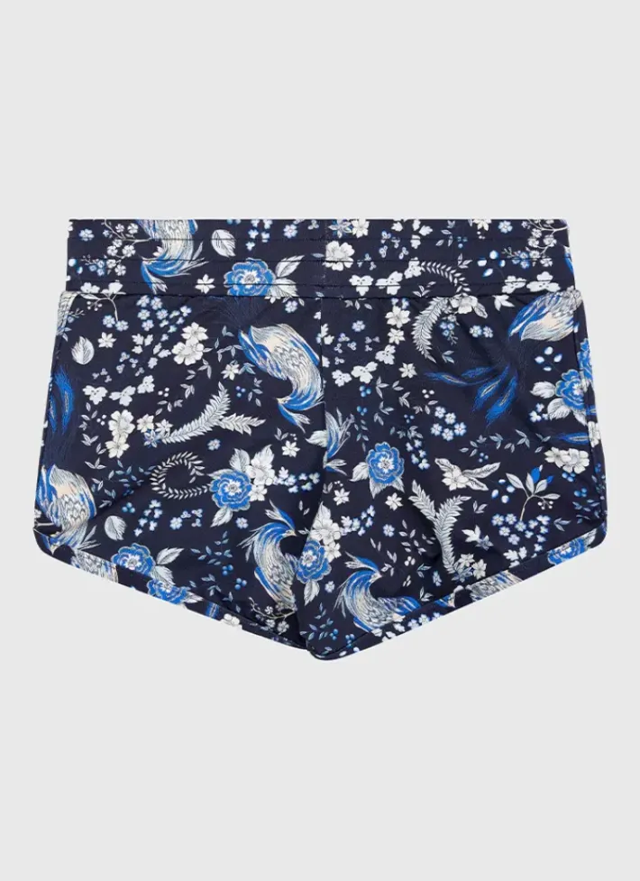Kids Aqua Blu Lycra Boardshorts