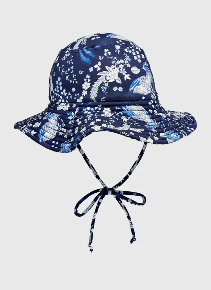 Kids Aqua Blu Lycra Hat