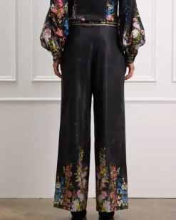Women Aqua Blu Perennial Chloe Pants