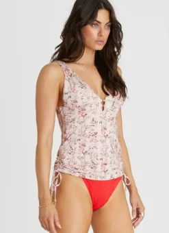 Women Aqua Blu Katie Tankini