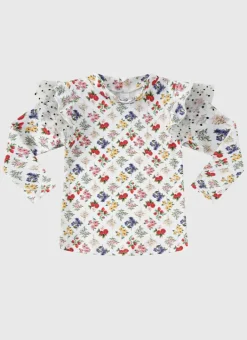 Kids Aqua Blu Long Sleeve Rash Vest