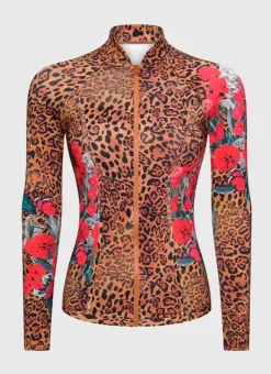 Women Aqua Blu Lyla Rash Guard