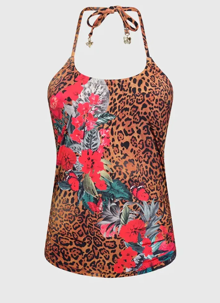 Women Aqua Blu Remi Tankini