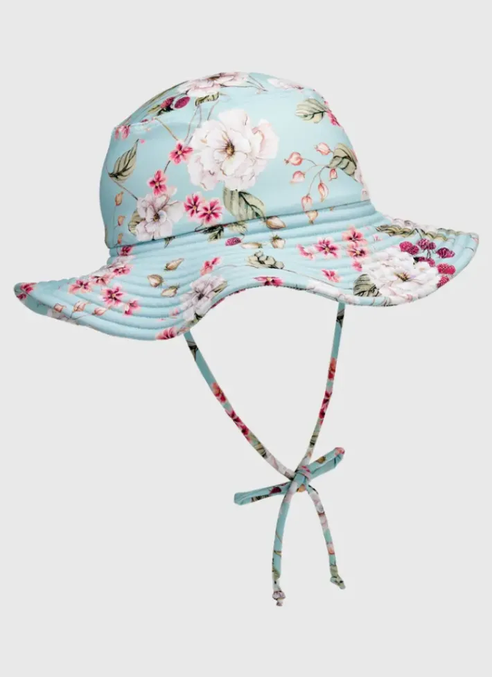 Kids Aqua Blu Lycra Hat