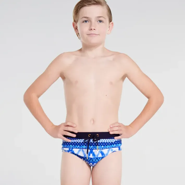 Kids Aqua Blu Trunks