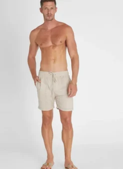 Women Aqua Blu Sandstone Taylor Shorts