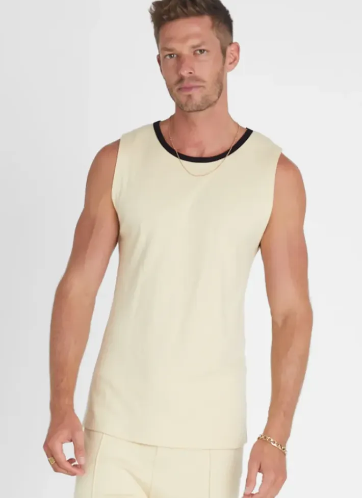 Women Aqua Blu Sand Tank