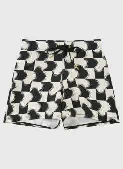 Kids/BOY Aqua Blu Lycra Swim Shorts