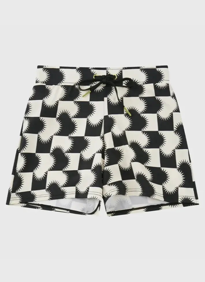 Kids/BOY Aqua Blu Lycra Swim Shorts