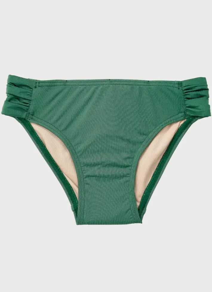 Kids Aqua Blu Stepping Stones Gathered Side Brief