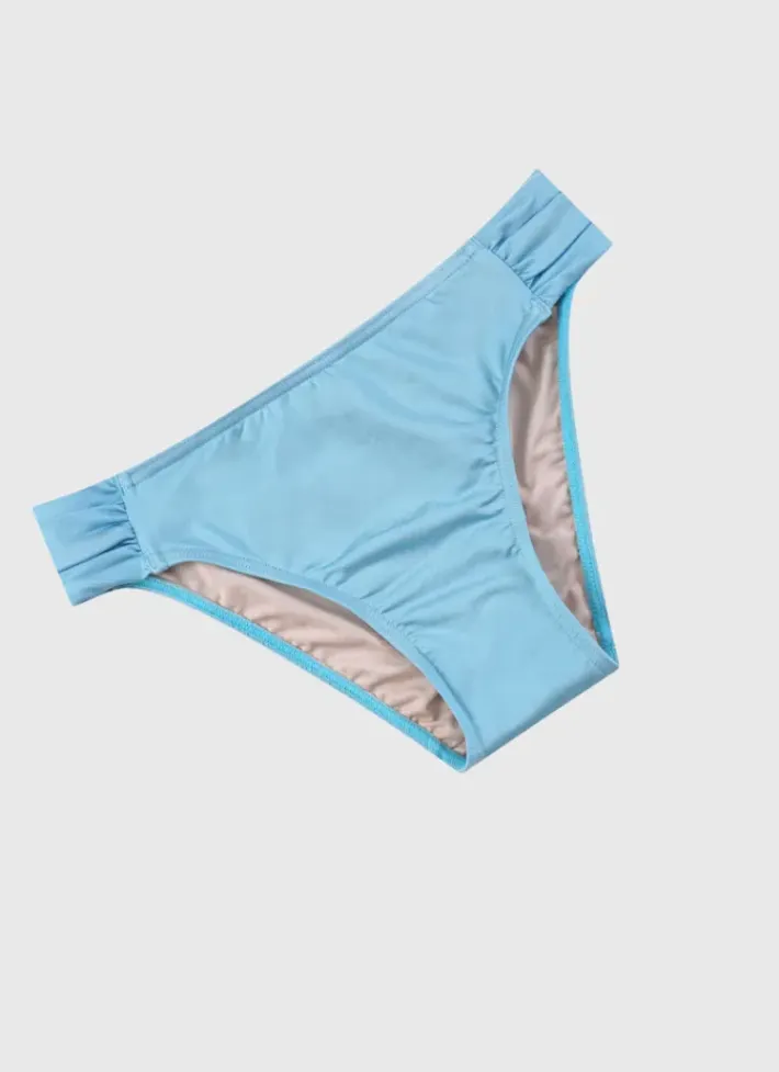 Kids Aqua Blu Stepping Stones Gathered Side Pant - Teens