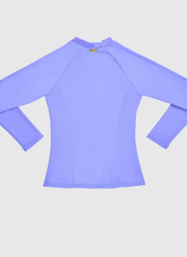 Kids Aqua Blu Stepping Stones Long Sleeve Rash Vest