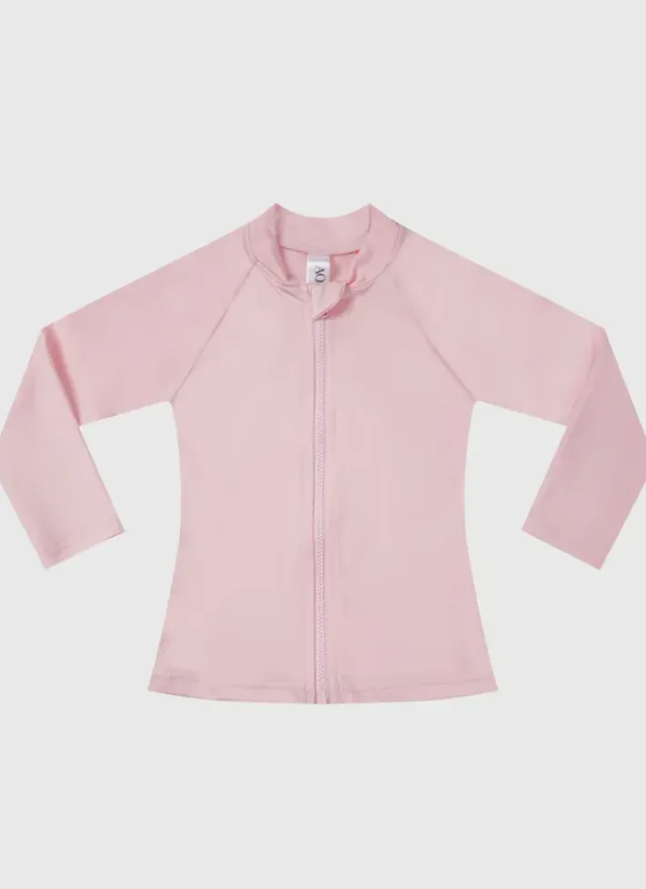 Kids Aqua Blu Stepping Stones Long Sleeve Rash Vest - Babies