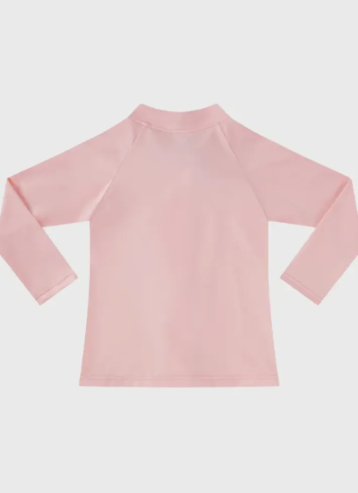 Kids Aqua Blu Stepping Stones Long Sleeve Rash Vest