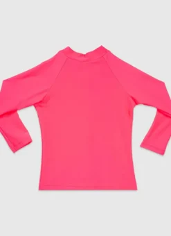Kids Aqua Blu Stepping Stones Long Sleeve Rash Vest
