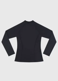 Kids Aqua Blu Stepping Stones Long Sleeve Rash Vest - Teens