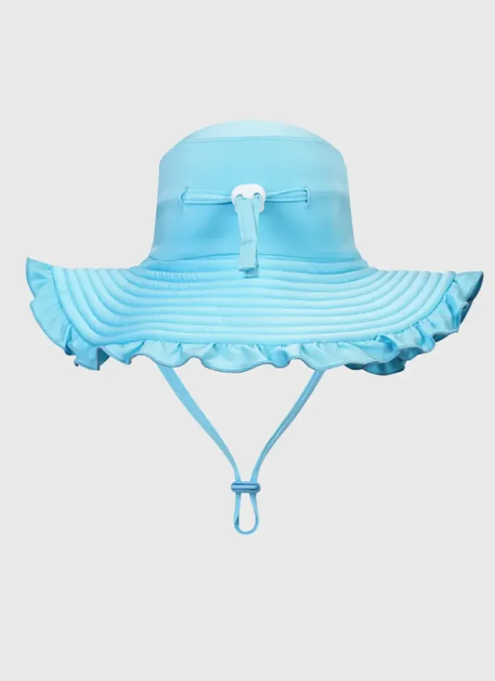 Kids Aqua Blu Stepping Stones Sun Hat - Babies