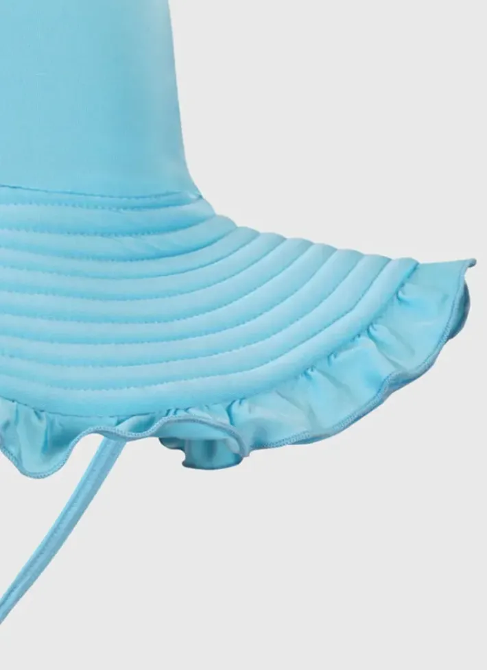 Kids Aqua Blu Stepping Stones Sun Hat - Kids