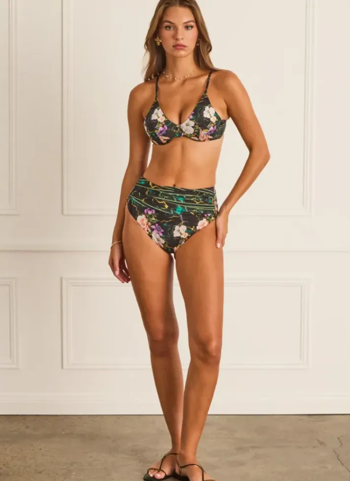 Women Aqua Blu Amora High Waist Pant