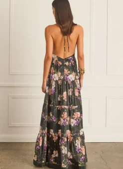 Women Aqua Blu Jacinta Maxi Dress