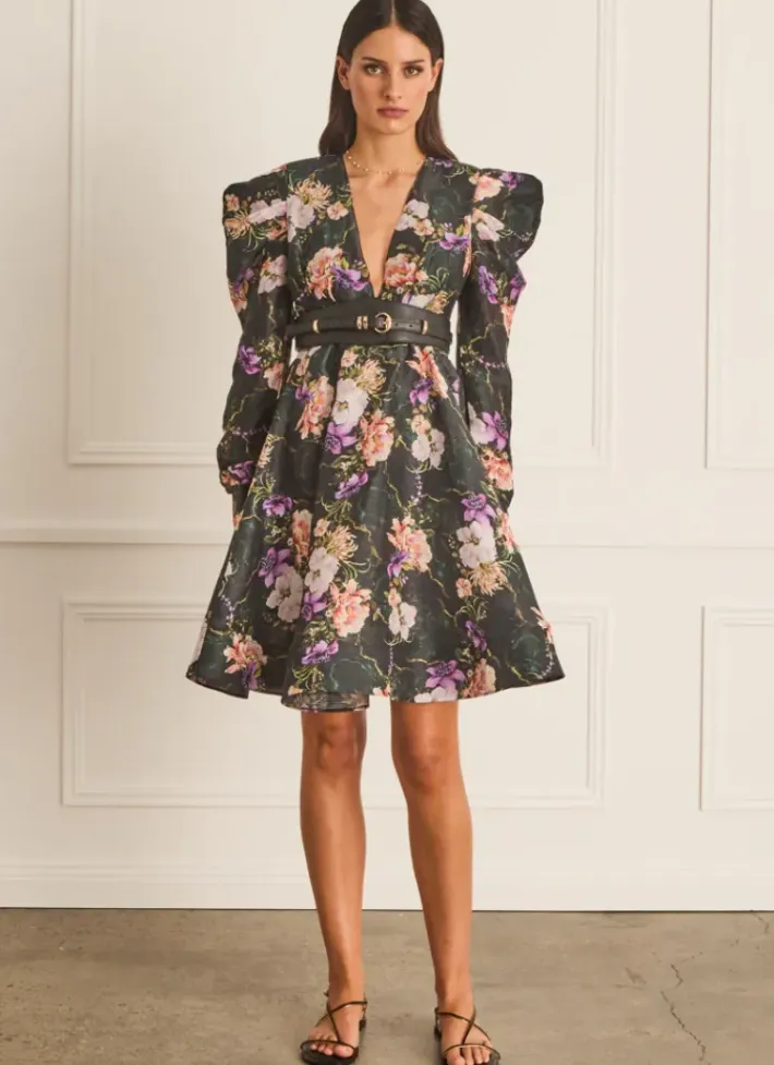 Women Aqua Blu Savannah Mini Dress