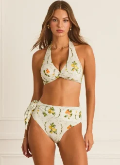 Women Aqua Blu Elleni D/DD Cup Bikini Top